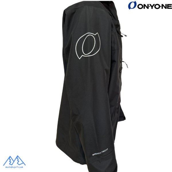 画像5: オンヨネ シェル スキースーツ（中綿なし）コンバット タフ ジャケット & パンツ ブラック 当店オリジナルモデル ONYONE COMBAT TOUGH JACKET & PANTS MSP CUSTOM 耐水圧30,000mm 009 BLACK  (5)