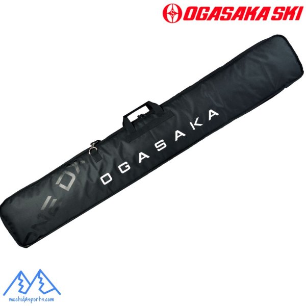 画像1: ご予約商品 オガサカ 1台入 クッション材付 スキーケース ブラック  OGASAKA ONE DX SKI CASE  (1)