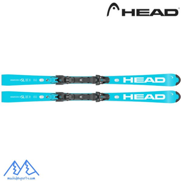 画像1: ご予約商品 ヘッド スキー ビンディングセット HEAD WCR E-SL REBEL FIS RP-WCR14 SPEED BLUE 165cm FREE FLEX ST16 (1)