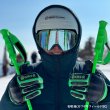 画像4: ご予約商品 松岡手袋 マツオカ 4本指 レーシング スキーグローブ エルゴグリップ ナックルパッド MATSUOKA RACING SKI GLOVE ERGOGRIP ブラック グリーン (4)