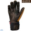 画像2: ご予約商品 松岡手袋 マツオカ スキーグローブ エルゴグリップ コルク ブラウン 5本指 やぎ革 牛革 Extream Ride ERGOGRIP CORK/BROWN Matsuoka (2)