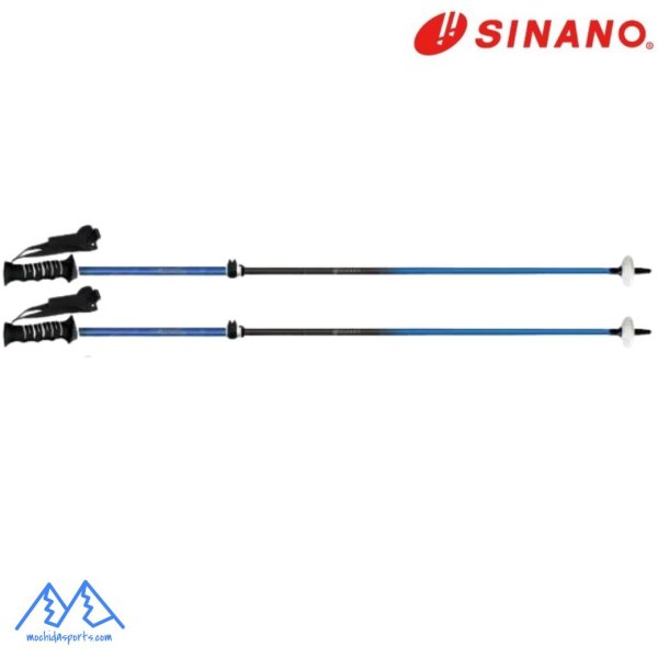 画像2: シナノ ストック サイズ調整式 スキーポール フリーファスト アルファ ブルー フリーFAST α SINANO FREE FAST  BLE 伸縮スキーポール 95-120cm (2)