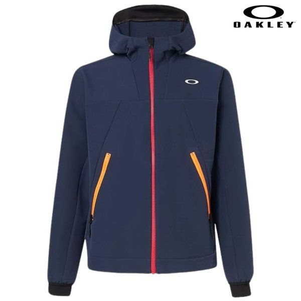 画像1: オークリー ソフトシェル ジャケット アウター ネイビー OAKLEY Enhance Soft Shell Jacket 6FB FOGGY BLUE 412854JP (1)