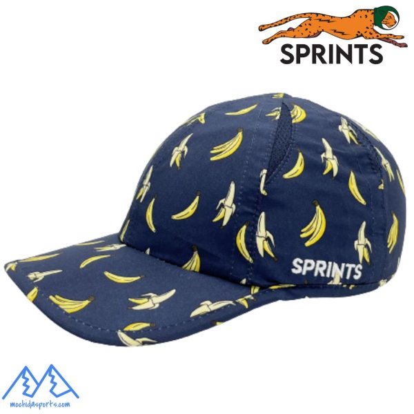 画像1: スプリンツ ランニングキャップ バナナ ネイビー SPRINTS O.G.Hats The Monkey Method Hat (1)