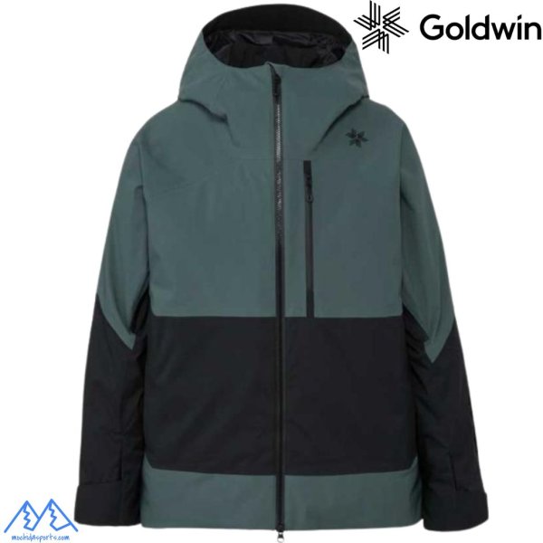画像1: ゴールドウイン スキーウエア スキージャケット ピューター ブラック Goldwin G-AXIS Jacket  PB (1)