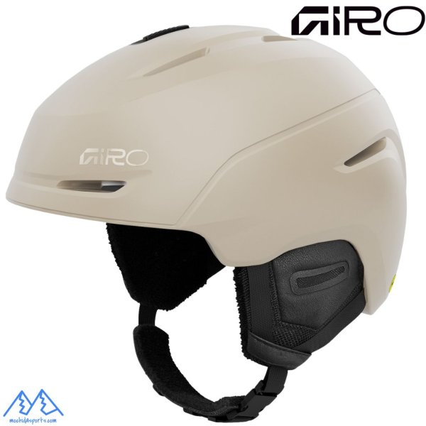 画像1: ご予約商品 ジロ レディース スキー ヘルメット アベラ ミップス アジアンフィット ストーン パール GIRO AVERA MIPS ASIAN FIT MATTE STONE PEARL (1)