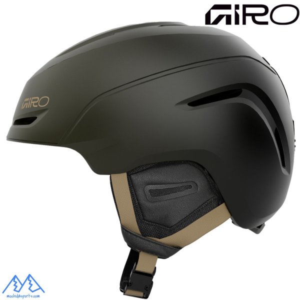 画像2: ジロ スキー ヘルメット ネオ アジアンフィット ブラック オリーブ GIRO NEO ASIAN FIT MATTE BLACK / OLIVE FADE (2)