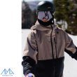 画像4: ゴールドウイン スキーウエア グレイッシュトープ ブラック Goldwin G-AXIS Jacket + G-AXIS Wide Pants GK (4)