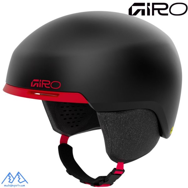 画像1: ご予約商品 ジロ スキー ヘルメット タガート ミップス アジアンフィット ブラック レッド GIRO TAGGERT MIPS ASIAN FIT MATTE BLACK/RED (1)