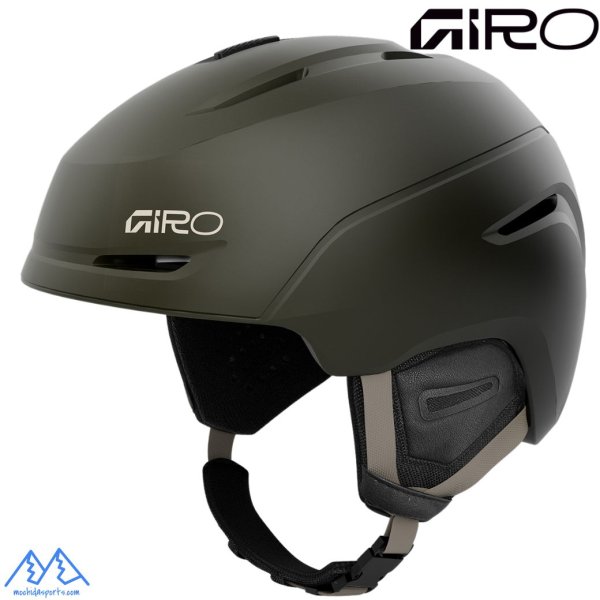 画像1: ご予約商品 ジロ スキー ヘルメット ネオ アジアンフィット ブラック オリーブ GIRO NEO ASIAN FIT MATTE BLACK / OLIVE FADE (1)
