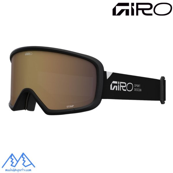 画像1: ご予約商品 ジロ ジュニア スキー ゴーグル ストンプ GIRO STOMP BLACK WORDMARK Amber Rose (1)