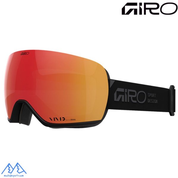 画像1: ご予約商品 ジロ スキー ゴーグル アジアンフィット アーティクル 2 ブラック GIRO ARTICLE II BLACK STACKED VIVID Ember (1)