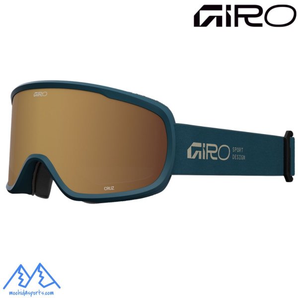 画像1: ご予約商品 ジロ スキー ゴーグル アジアンフィット クルーズ ピーコック GIRO CRUZ PEACOCK STACKED Amber Gold (1)