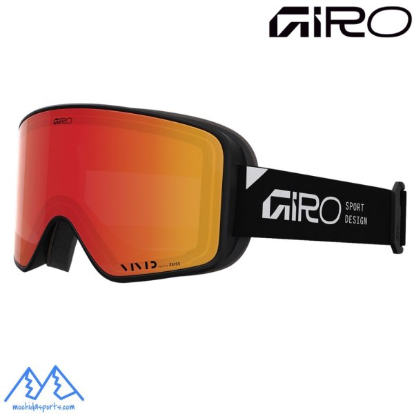 画像1: ご予約商品 ジロ スキー ゴーグル アジアンフィット メソッド ブラック GIRO METHOD BLACK STACKED VIVID Ember (1)