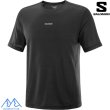 画像1: ご予約商品 サロモン Tシャツ ショートスリーブ Tシャツ 半袖 ディープブラック SALOMON SHKout CORE TEE DEEP BLACK (1)