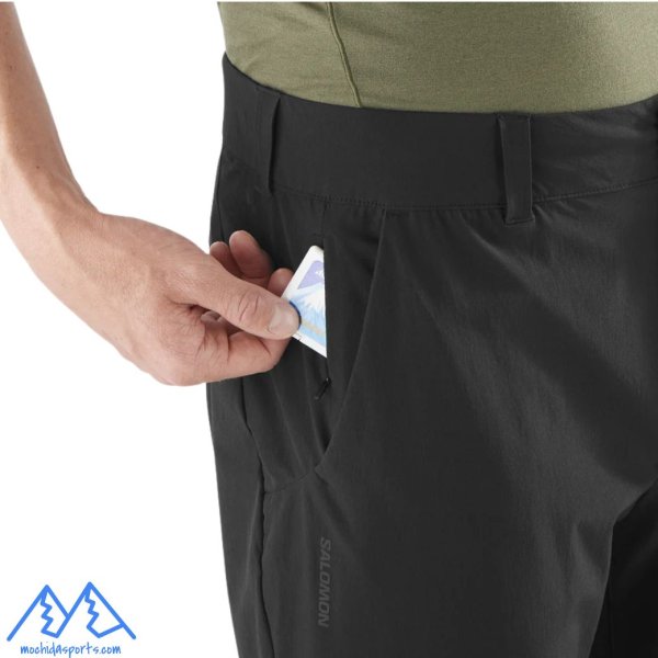 画像6: サロモン ロングパンツ SALOMON WAYFARER EVERYDAY DEEP BLACK  (6)