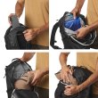 画像4: ご予約商品 サロモン バックパック ハイキングバッグ 30L ブラック SALOMON TRAILBLAZER 30 BLACK / ALLOY (4)