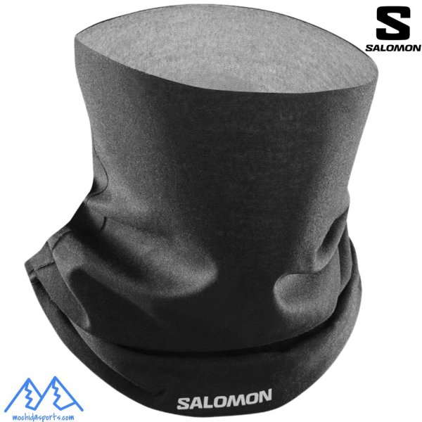 画像1: ご予約商品 サロモン ネックゲイター ネックチューブ フェイスマスク ブラック SALOMON CROSS NECK&HEAD TUBE U DEEP BLACK (1)