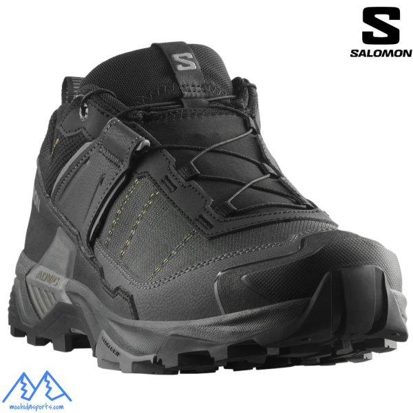 画像1: ご予約商品 サロモン 防水 ゴアテックス トレッキング ハイキング シューズ ワイド ブラック SALOMON X ULTRA 5 WIDE GORE-TEX Black / Asphalt / Castlerock (1)