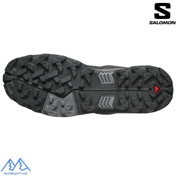 画像3: サロモン 防水 ゴアテックス トレッキング ハイキング シューズ ワイド ブラック SALOMON X ULTRA 5 WIDE GORE-TEX Black / Asphalt / Castlerock (3)