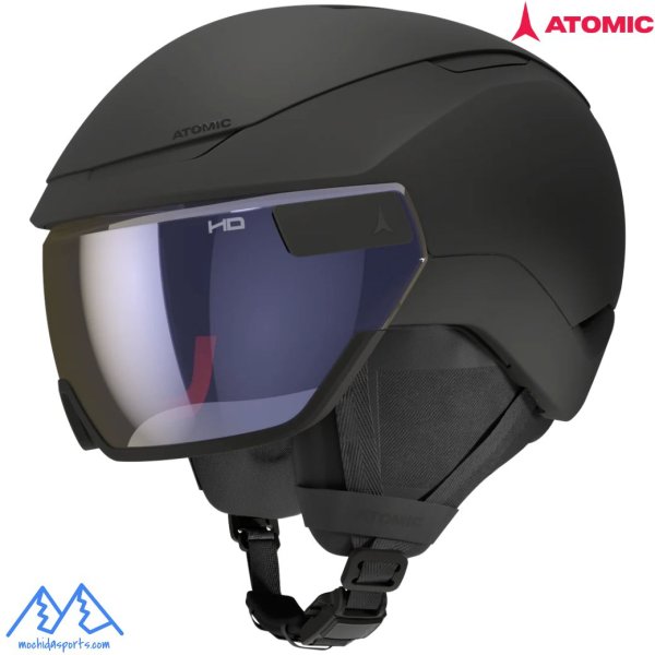 画像1: ご予約商品 アトミック バイザーへルメット ブラック ATOMIC REVENT GT AMID VISOR HD (1)