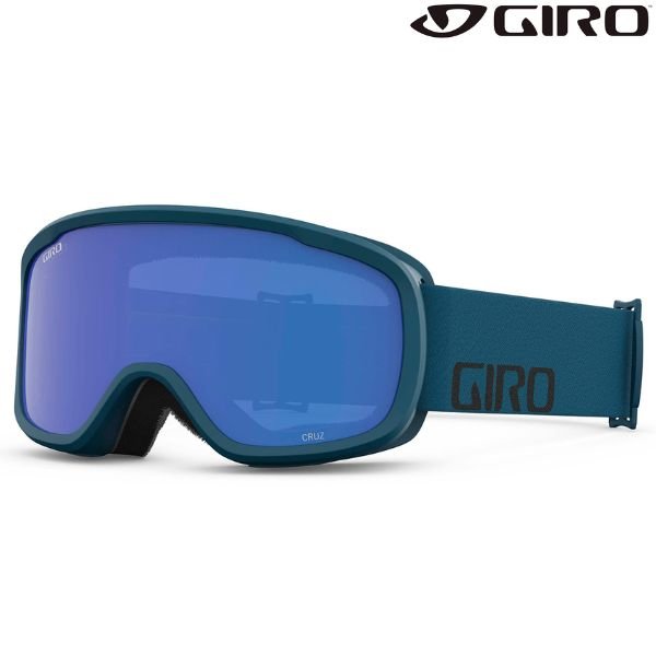 画像1: ジロ スキー ゴーグル クルーズ アジアンフィット ブルー GIRO CRUZ BLACK & HARBOR BLUE WORDMARK Grey Cobalt  7156079 (1)