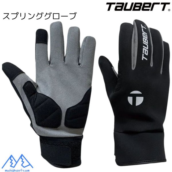 画像1: ご予約商品 トーバート スプリンググローブ スキーグローブ ブラック ホワイト TAUBERT SPRING (1)