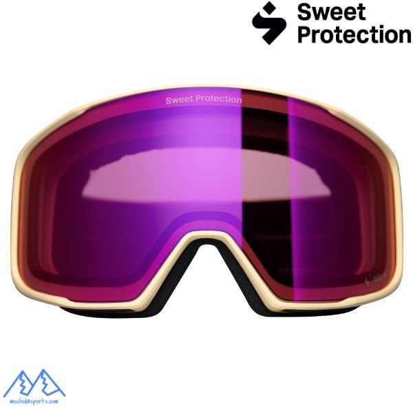 画像2: スウィートプロテクション スキーゴーグル ブンドック マットクリーム Sweet Protection Boondock RIG Reflect Matte Cream RIG Bixbite (2)