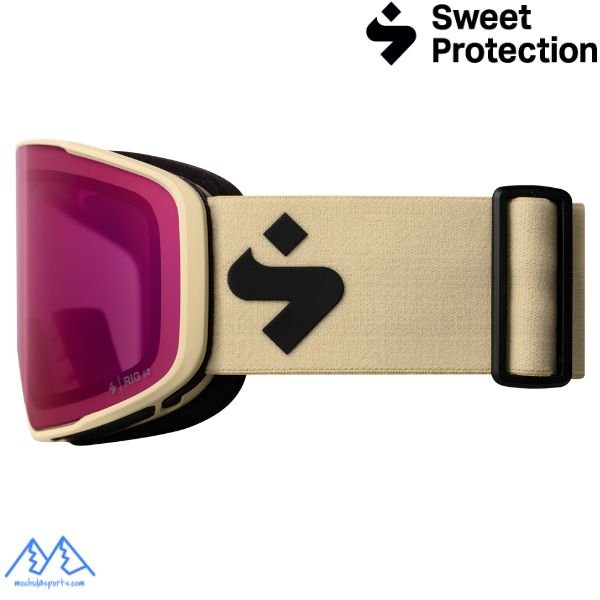 画像3: スウィートプロテクション スキーゴーグル ブンドック マットクリーム Sweet Protection Boondock RIG Reflect Matte Cream RIG Bixbite (3)