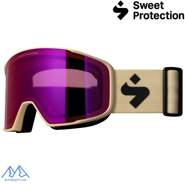 画像1: ご予約商品 スウィートプロテクション スキーゴーグル ブンドック マットクリーム Sweet Protection Boondock RIG Reflect Matte Cream RIG Bixbite (1)