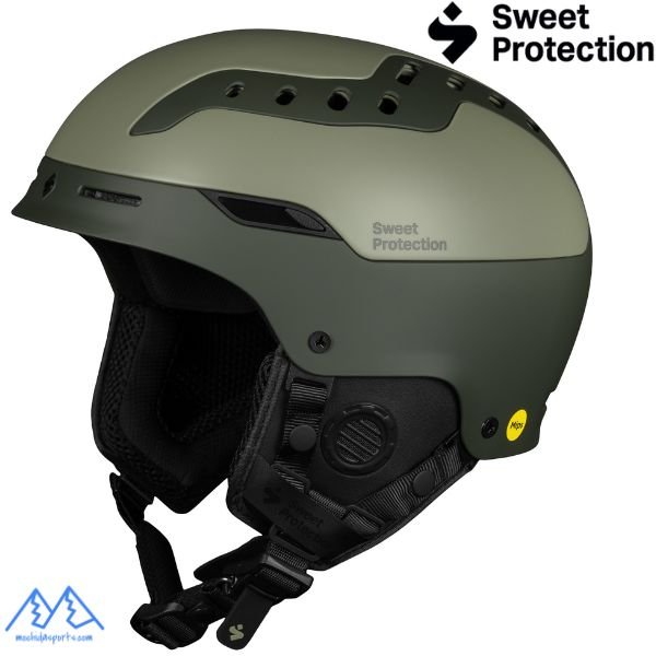 画像1: ご予約商品 スウィートプロテクション スキー ヘルメット スウィッチャー ミップス MIPS グリーン Sweet Protection Switcher MIPS Helmet Maze Green (1)
