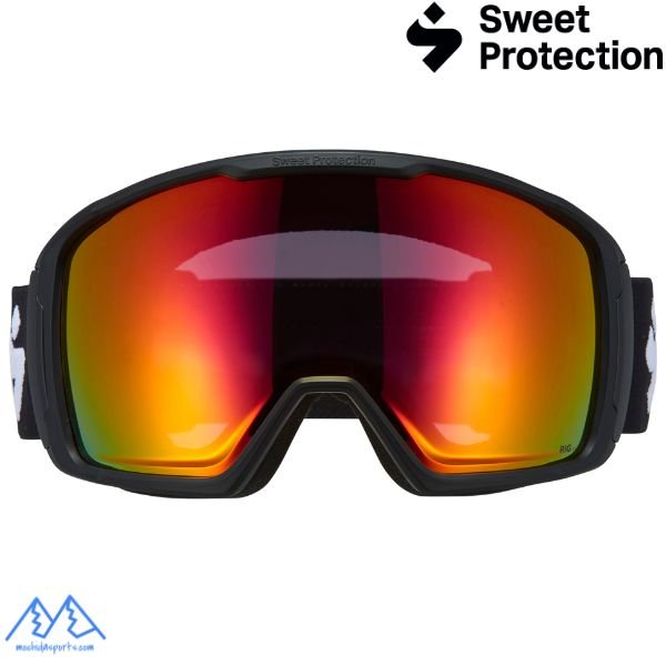 画像2: ご予約商品 スウィートプロテクション スキーゴーグル クロックワーク マックス ブラック Sweet Protection Clockwork MAX RIG Reflect Matte Black RIG Topaz (2)