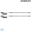 画像2: ご予約商品 キザキ ストック サイズ調整式 スキーポール バリアス TL14 ブラック 90-120cm KIZAKI VARIOUS TL14 BLACK (2)