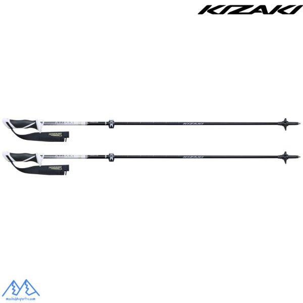 画像2: キザキ ストック サイズ調整式 スキーポール バリアス TL14 ブラック 90-120cm KIZAKI VARIOUS TL14 BLACK (2)