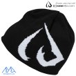 画像1: ご予約商品 アイディーワン ニットキャップ ブラック ID ONE BEANIE GLOBAL 01 (1)
