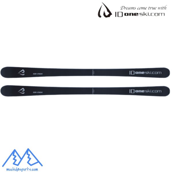 画像1: アイディーワン スキー ネイチャーソフトクロス ID one ski SR-NSX 160cm SLOW RIDE スローライド ブラック (1)