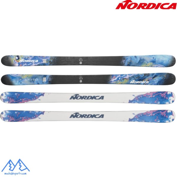 画像1: ノルディカ スキー NORDICA UNLEASHED 98 CA +  MARKER GRIFFON 13 Freeski (1)
