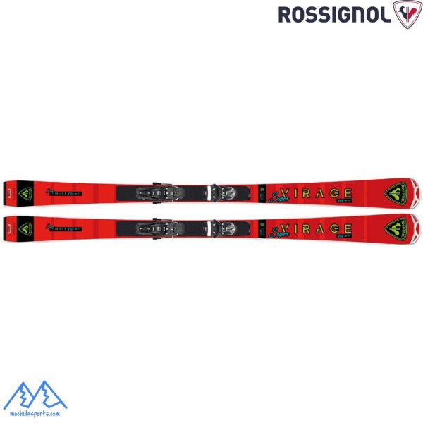 画像1: ロシニョール スキー スーパーヴィラージュ ROSSIGNOL SUPER VIRAGE VIII LTD (R22) 166cm + SPX 14 ROCKERACE GW Black Hpt Red (1)