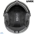 画像2: ご予約商品 ウベックス 調光 スキー バイザーヘルメット ホワイトマット UVEX  wanted visor pro V (2)