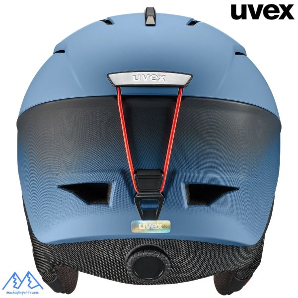 画像3: ウベックス スキーヘルメット ストーンブルー グラデブラックマット uvex gravitate (3)