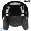 画像2: ご予約商品 ウベックス ジュニア スキーヘルメット ブラックシャイニー uvex viti pure (2)