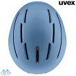 画像4: ご予約商品 ウベックス スキーヘルメット ストーンブルー グラデブラックマット uvex gravitate (4)