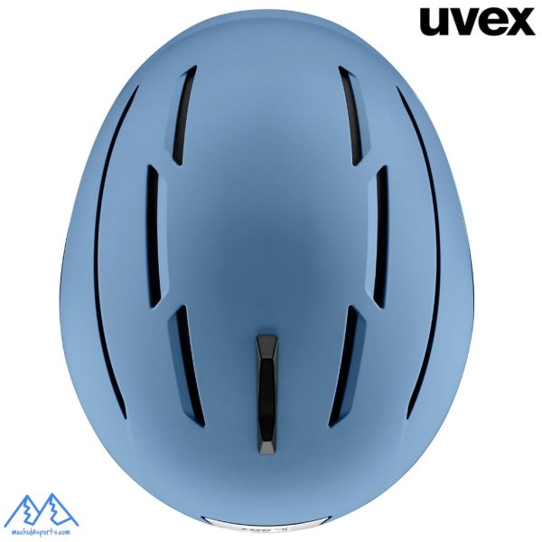 画像4: ウベックス スキーヘルメット ストーンブルー グラデブラックマット uvex gravitate (4)