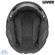 画像2: ご予約商品 ウベックス ジュニア スキーヘルメット ブルー アズールシャイニー uvex viti pure (2)