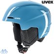 画像1: ご予約商品 ウベックス ジュニア スキーヘルメット ブルー アズールシャイニー uvex viti pure (1)