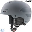画像1: ご予約商品 ウベックス スキーヘルメット グレー ライノーマット uvex wanted (1)