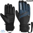 画像1: ご予約商品 ロイシュ ゴアテックス スキーグローブ REUSCH BOOSTER GORE-TEX ロイッシュ ブラック ドレスブルー (1)