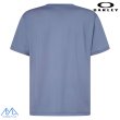 画像2: オークリー Tシャツ ブルー 吸汗速乾 高機能 伸縮素材 OAKLEY Enhance QD SS TEE ICON EVO 4.7 BLUE TAR (2)