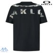 画像2: オークリー Tシャツ ブラック 吸汗速乾 高機能 伸縮素材 バックプリント OAKLEY ENHANCE QD SS TEE BOLD EVO 4.7 BLACKOUT (2)