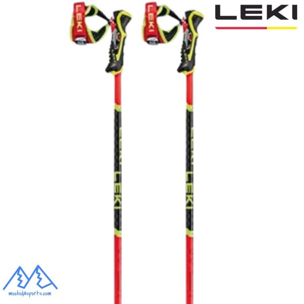 画像1: ご予約商品 レキ SL レーシングポール ワールドカップ ブライト レッド LEKI WCR TBS SL 3D (1)